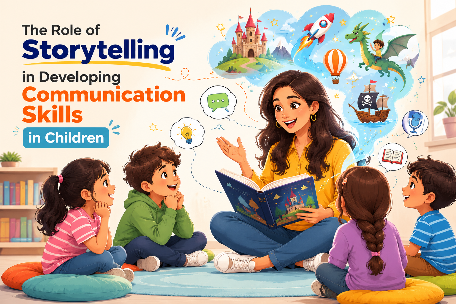 The Role of Storytelling in Developing Communication Skills in Children