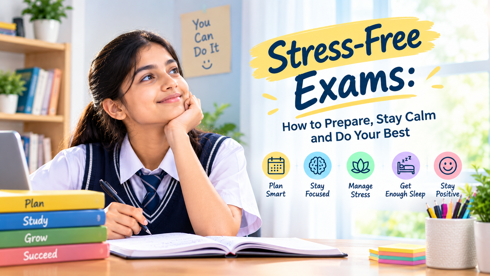 Stress-Free CBSE Exams: How SRS Global School Helps Students Prepare with Confidence