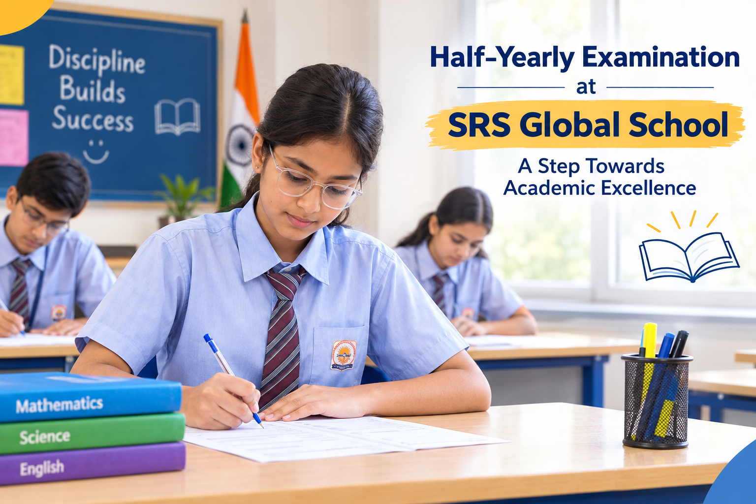 Half-Yearly Examination at SRS Global School: A Step Towards Academic Excellence