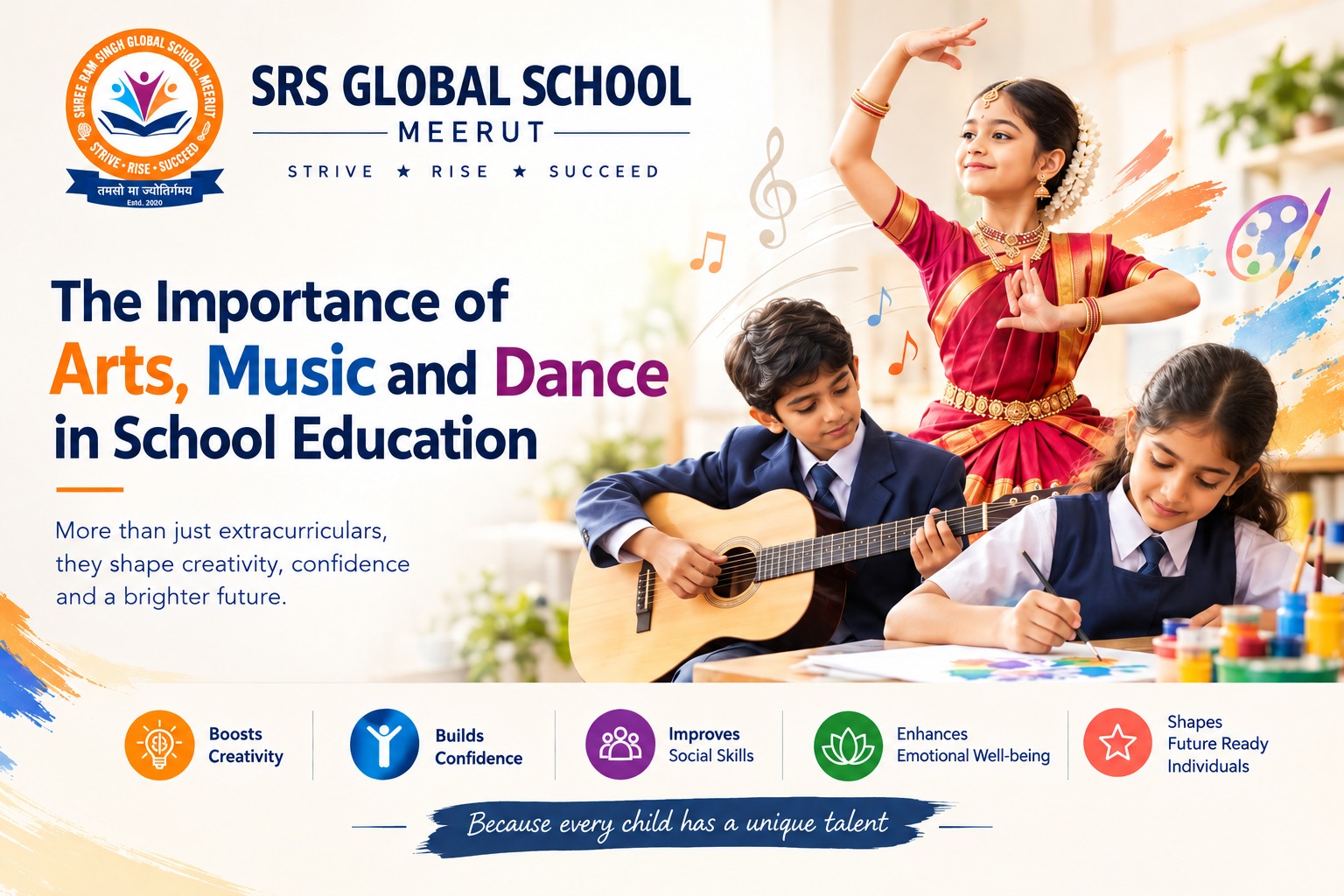 The Importance of Arts, Music and Dance in School Education