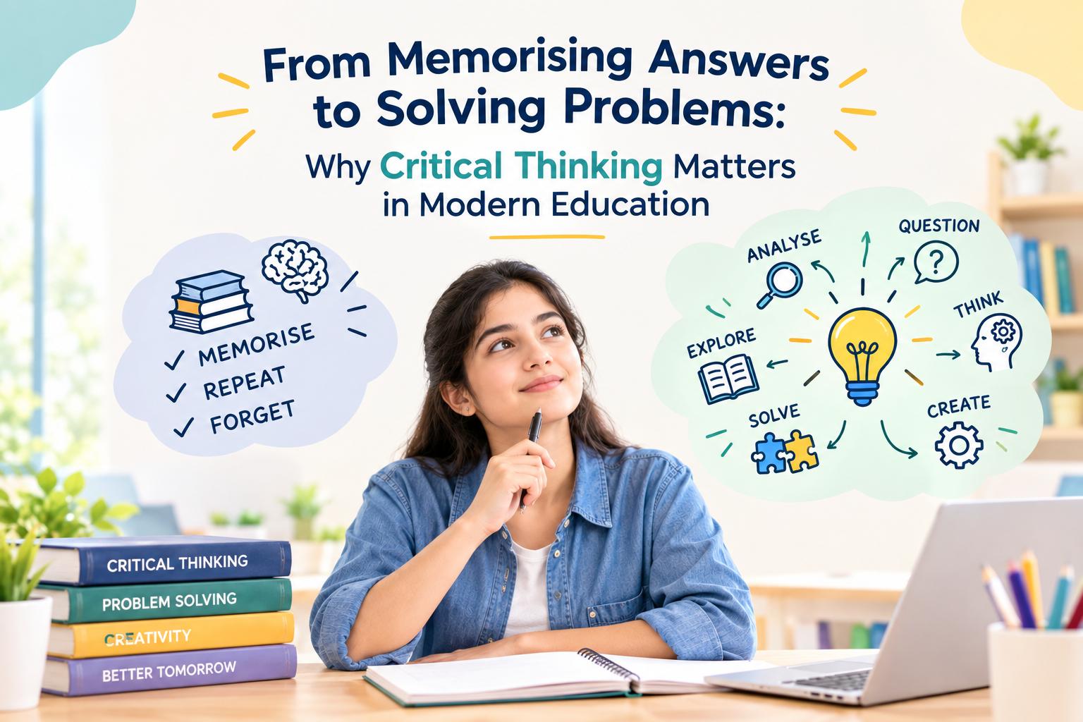 From Memorising Answers to Solving Problems: Why Critical Thinking Matters in Modern Education